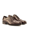 DARK BROWN  MEN'S GOODYEAR WELTED SHOES MADE FROM EUROPEAN CALF LEATHER