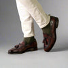 TASSEL LOAFER BURGUNDY PATINA (TRADITIONAL-Z1)